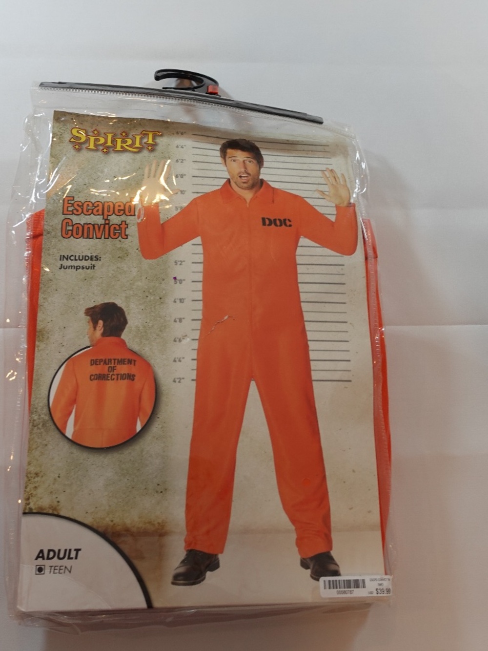Escaped Convict Jumpsuit